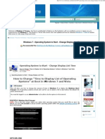 Operating System to Start - Change Display List Time - Windows 7 Forums
