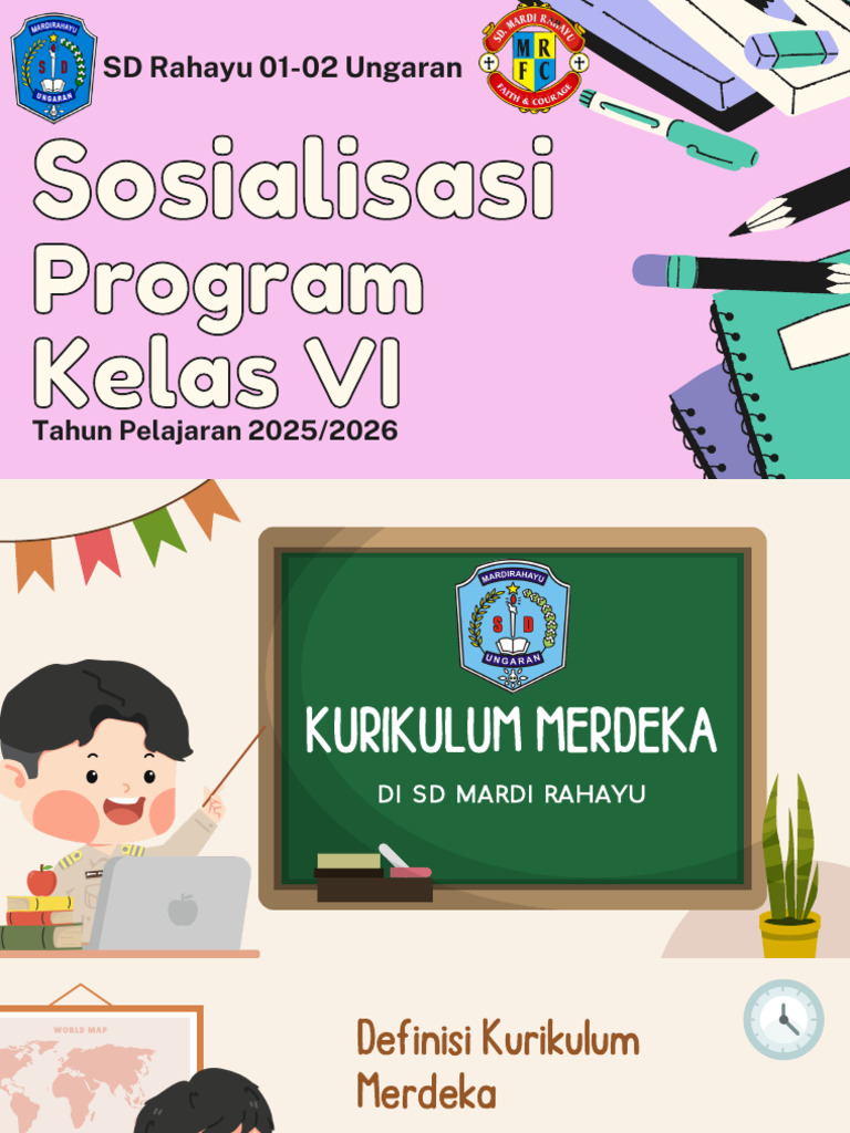 Kurikulum Merdeka SD Rahayu 2025/2026 | PDF