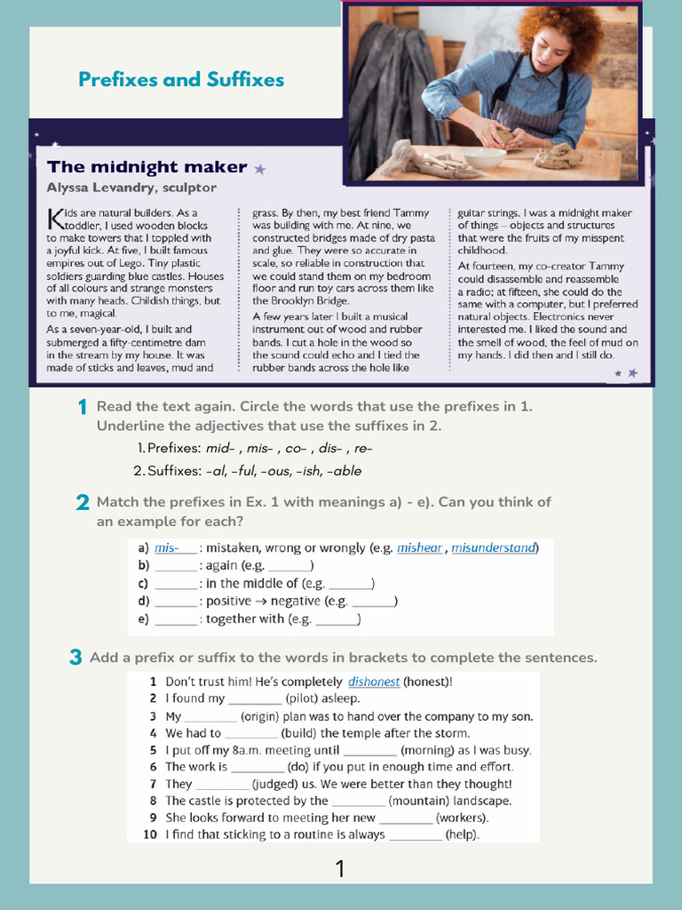 Understanding Prefixes and Suffixes | PDF