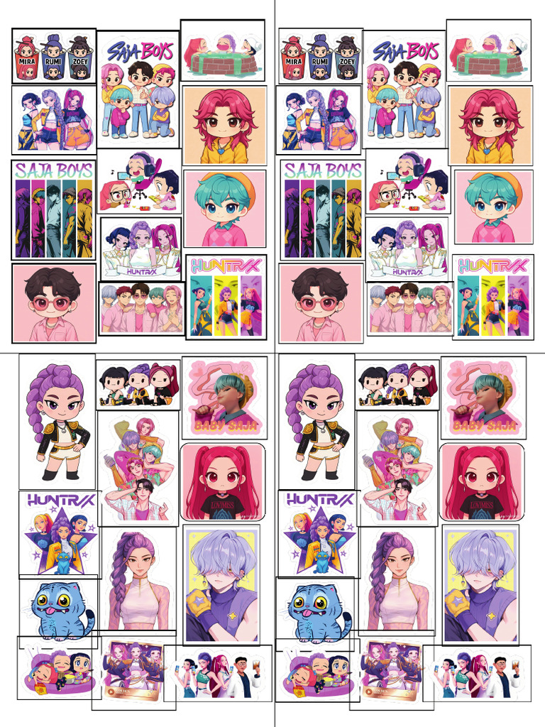 Kpop Sticker PDF | PDF