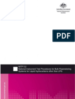 NITP 5.2 National Instrument Test Procedures For Bulk Flowmetering Systems For Liquid Hydrocarbons Other Than LPG