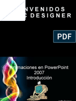 Animaciones en Power Point 2007