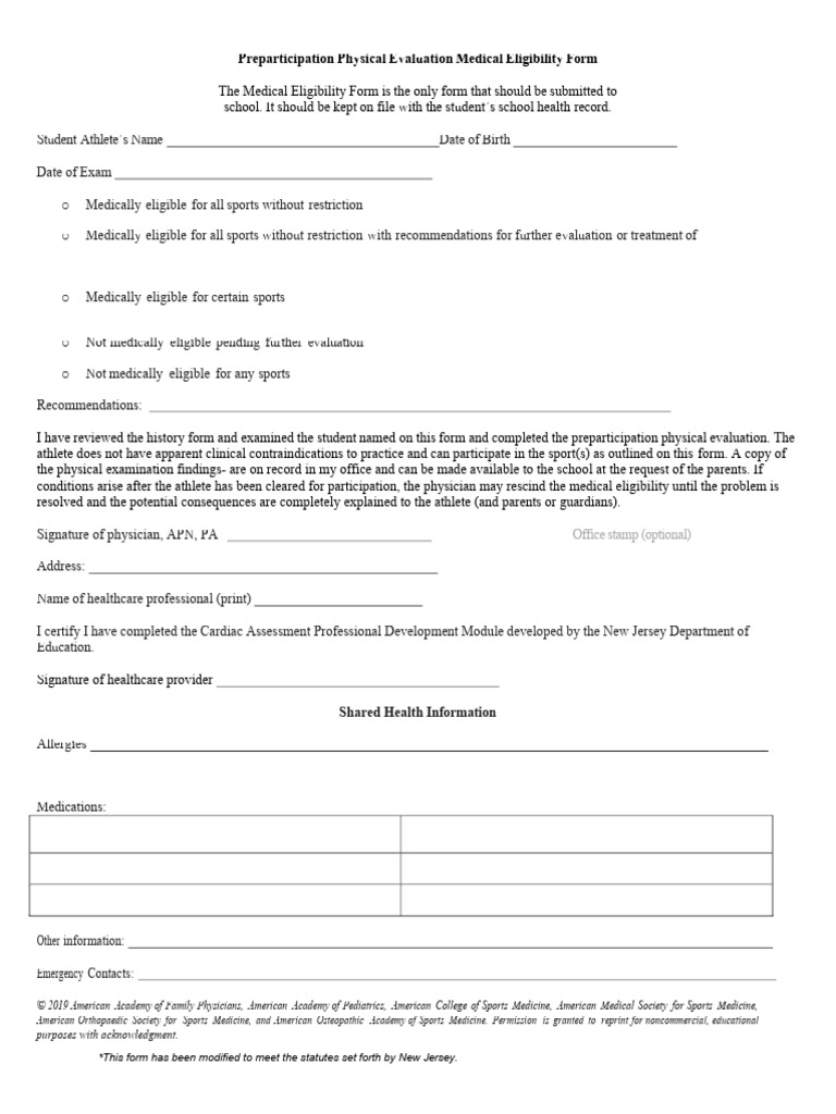 PPE Forms 215-226 No-Pg-Nos - PDF - PPEMedicalEligibilityForm | PDF