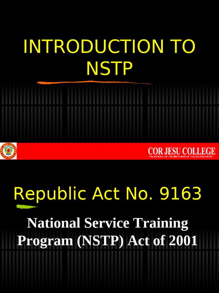 Overview of NSTP and Its Implementation | PDF