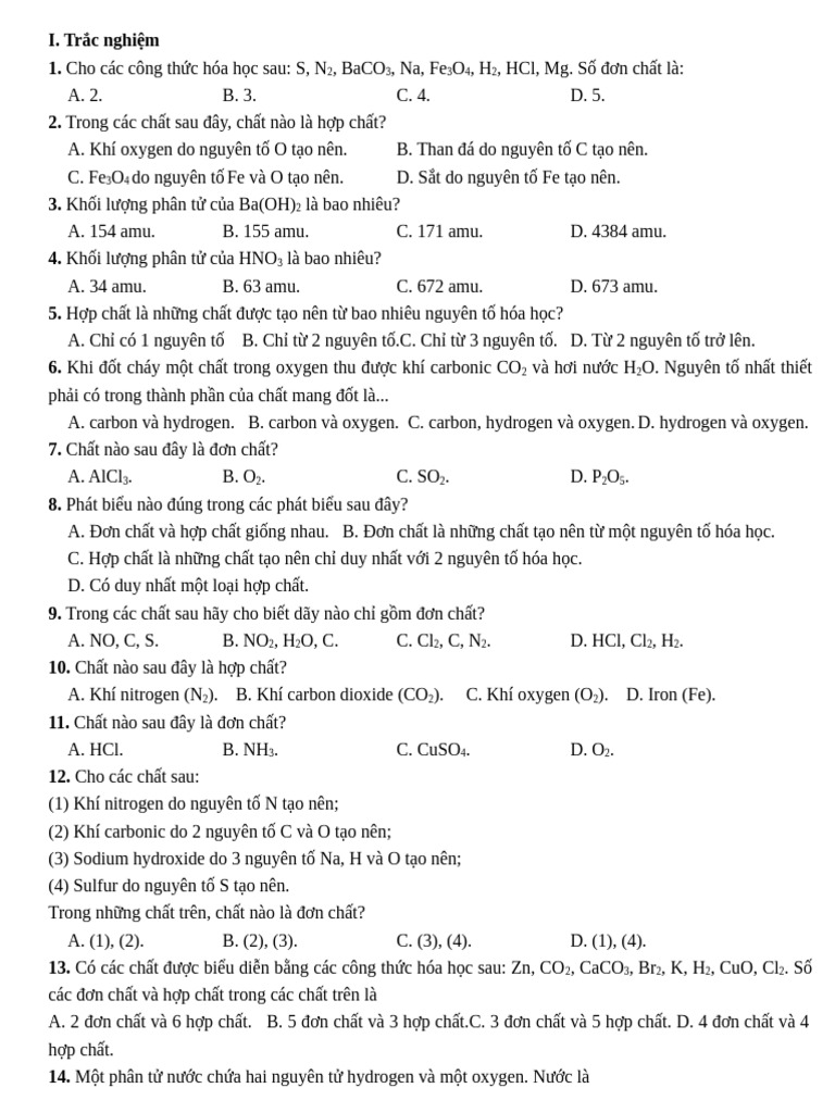 Bai T P Bài 5 KHTN 7 | PDF