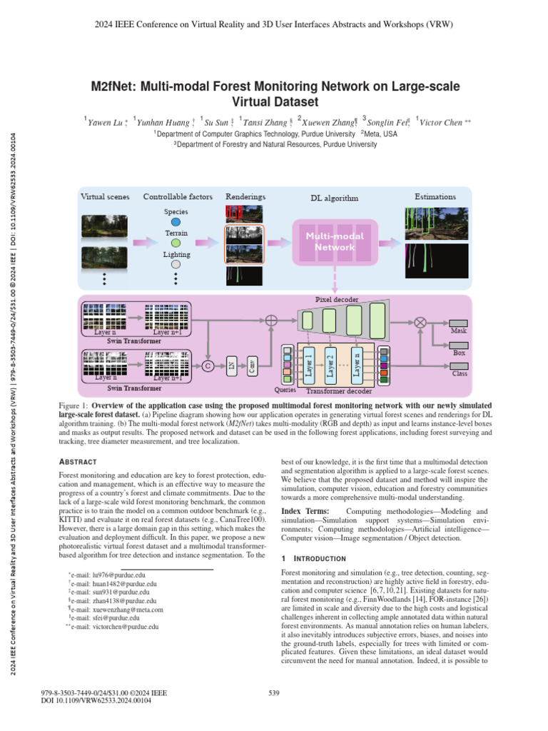 Multi-Modal Forest Monitoring Network | PDF | Simulation | Image ...