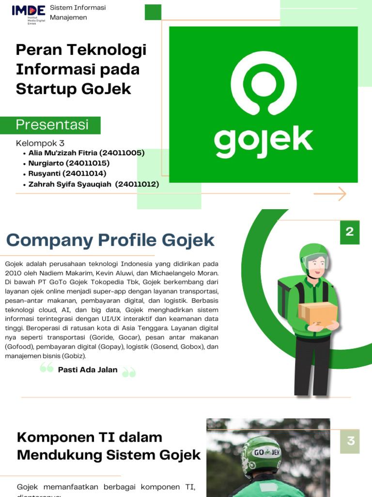 Teknologi dalam Sistem Gojek | PDF