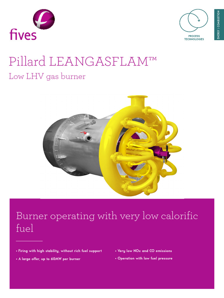 Brochure Pillard Leangasflam TM | PDF | Fuels | Combustion