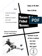 Afiche Fútbol