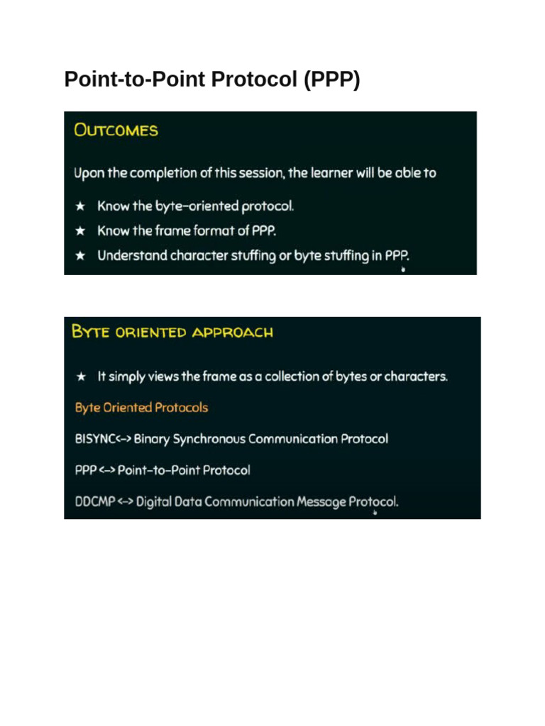 PPP Class | PDF