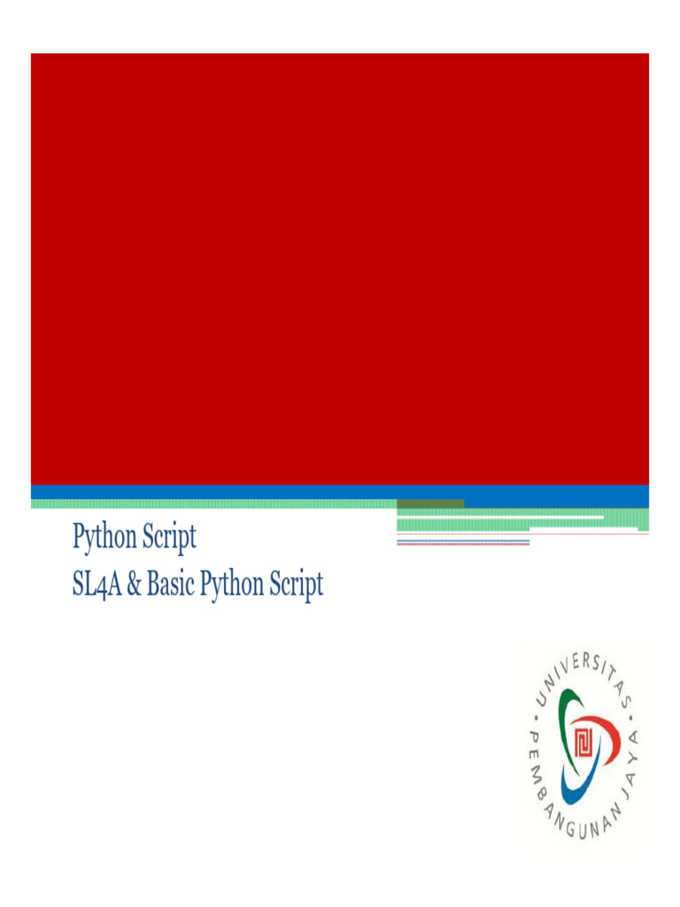 SL4A: Pemrograman Python di Android | PDF