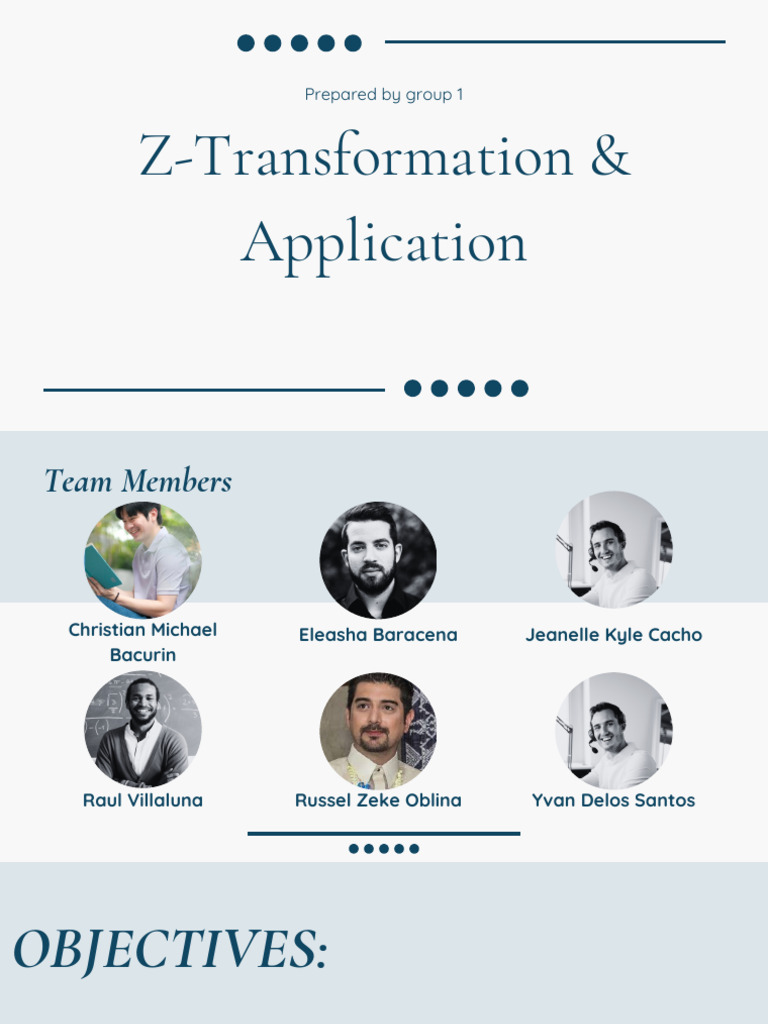 Z-Transformation and Application | PDF | Recurrence Relation | Equations