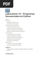 Uso del IDLE en Python | PDF