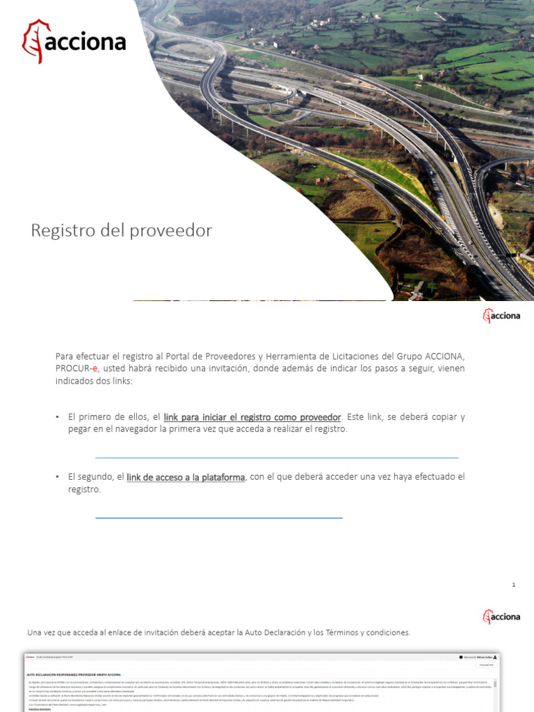 Registro en PROCUR-e para Proveedores | PDF | Informática