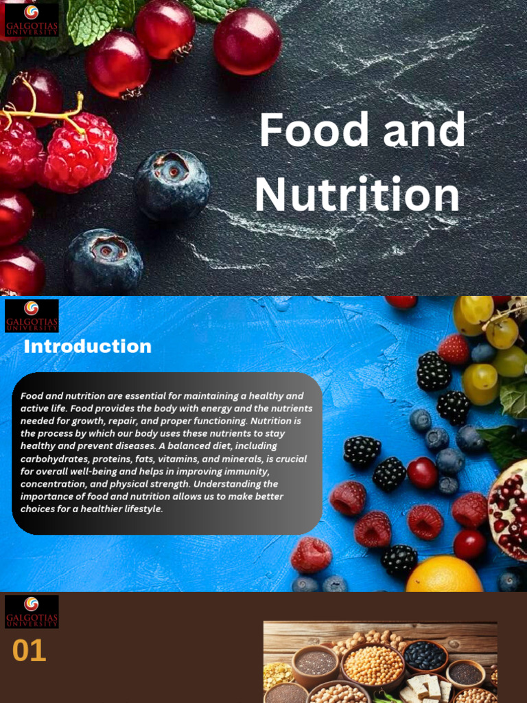 Food and Nutrition - 20251017 - 033453 - 0000 | PDF | Nutrition | Diet ...