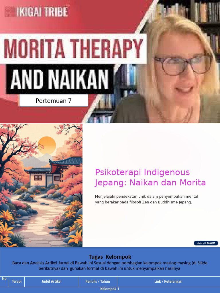 Psikoterapi Jepang: Morita & Naikan | PDF | Psikoterapi | Masalah Perjudian
