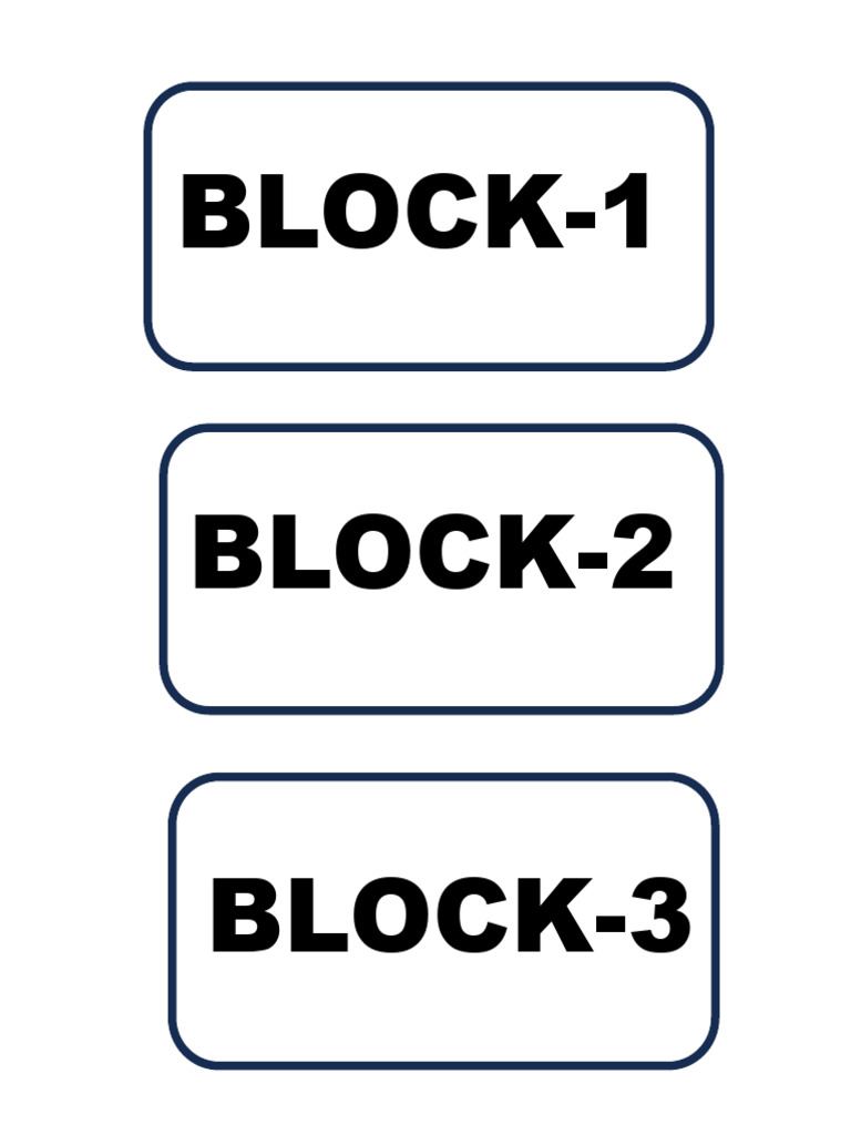 Block Tags | PDF