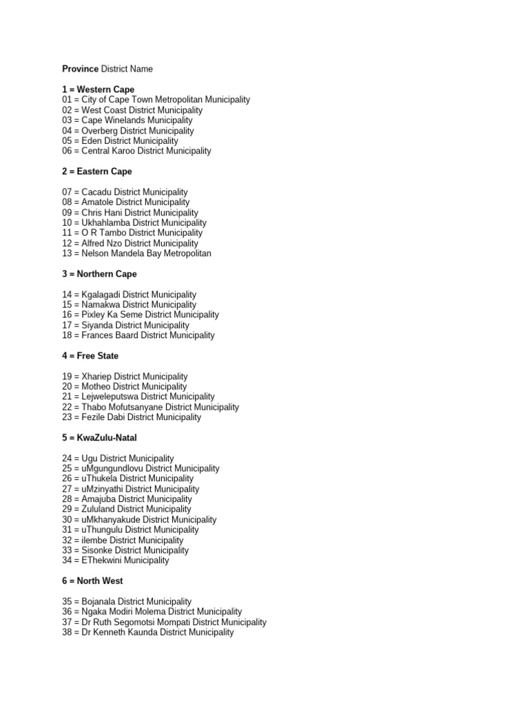 Ehlanzeni District Municipality Overview | PDF