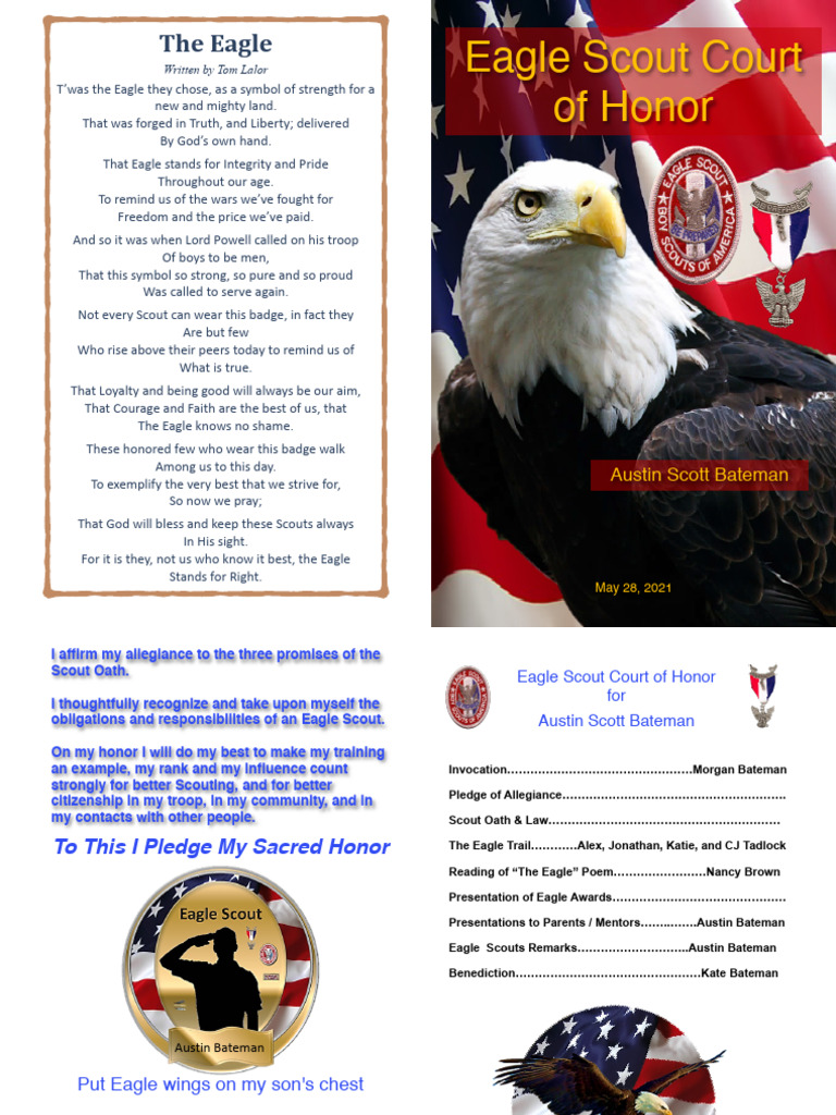 Free Eagle Coh Program Scoutworks | PDF