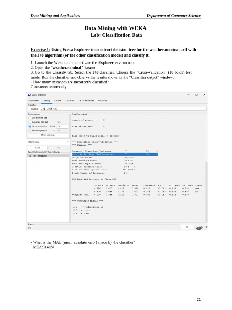 TranCongMinh 22638121 Lab Classification Data | PDF
