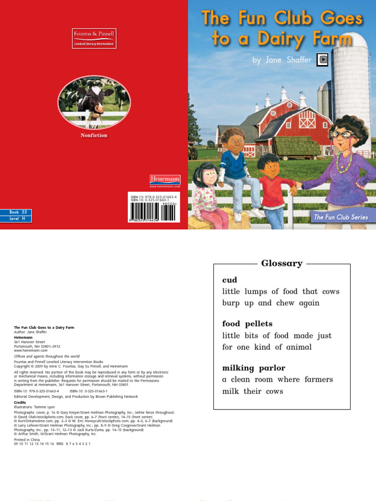 Fun Club's Dairy Farm Adventure | PDF | Dairy | Dairy Farming