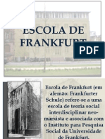 Apresentação Escola de Frankfurt