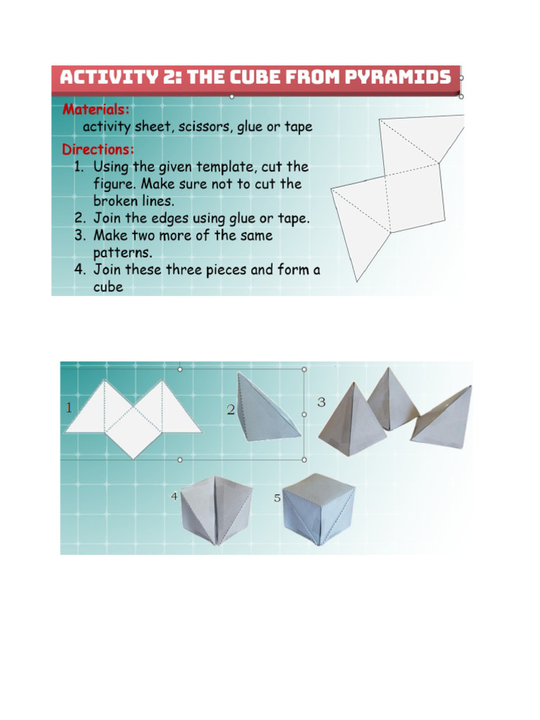 Cube From Pyramid | PDF