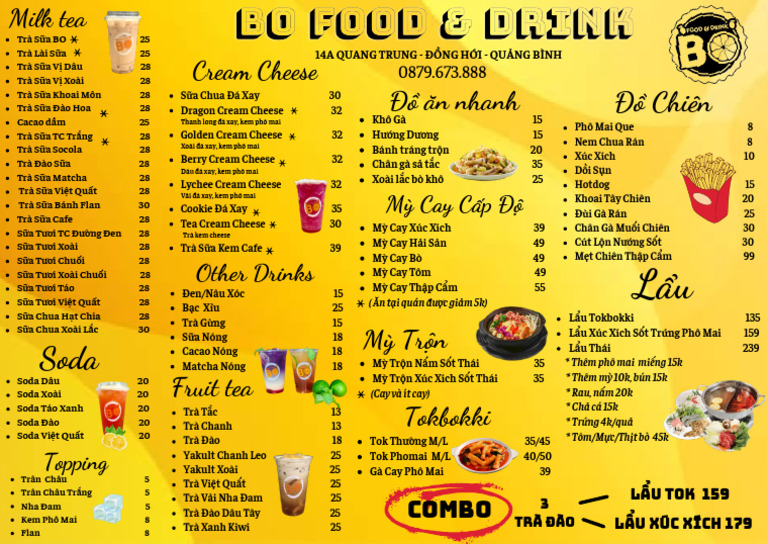 BO Menu 2911 | PDF