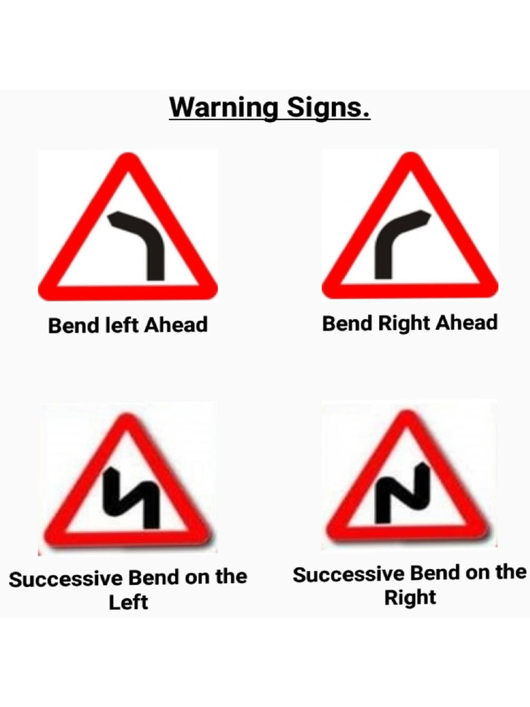 Road Signs | PDF