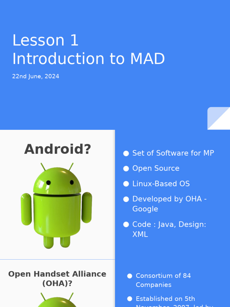 Introduction to Android OS Features | PDF