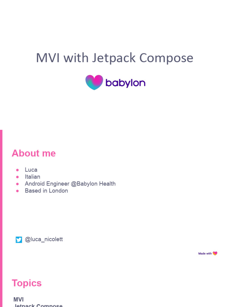 MVI Architecture with Jetpack Compose | PDF | Object Oriented ...