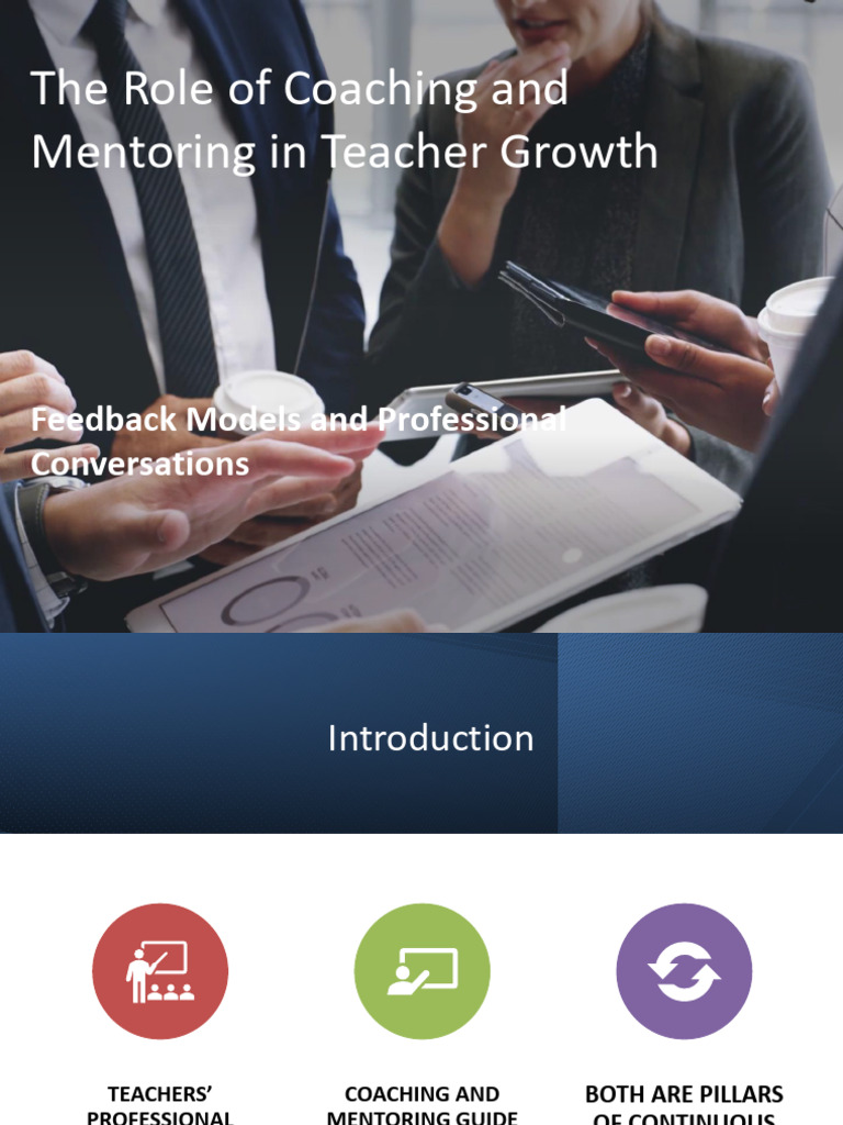 Topic 6 Coaching and Mentoring Presentation | PDF | Mentorship | Social ...