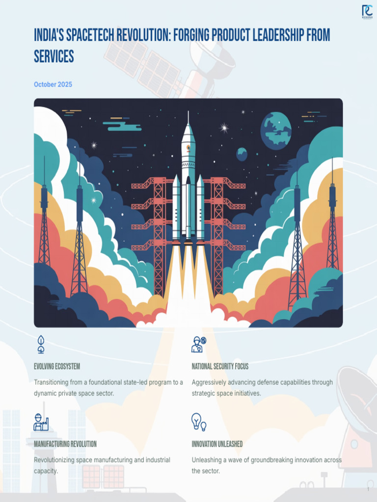 India's SpaceTech Growth and Innovations | PDF | Satellite | Space Debris