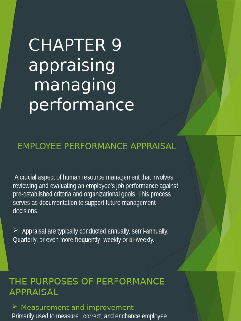 Employee Performance Appraisal Guide | PDF | Performance Appraisal ...