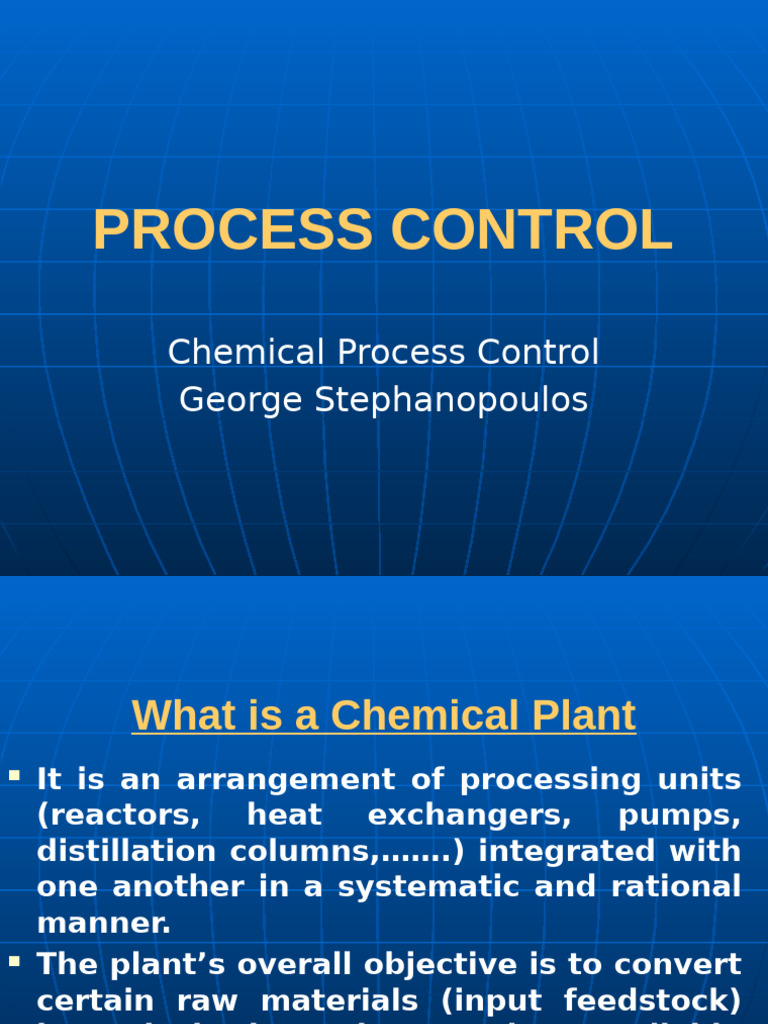 Lecture 1 Introduction and Control Configurations | PDF | Feedback ...