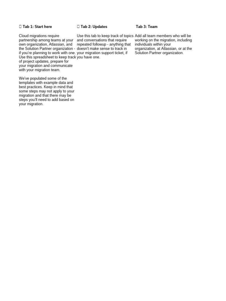 Confluence Migration Runbook Template | PDF | Cloud Computing ...