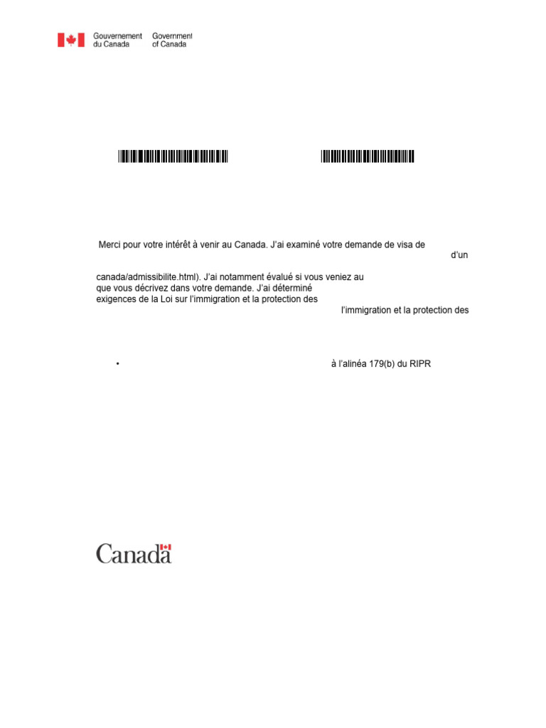 Acceptation de la demande de visa de travail | PDF
