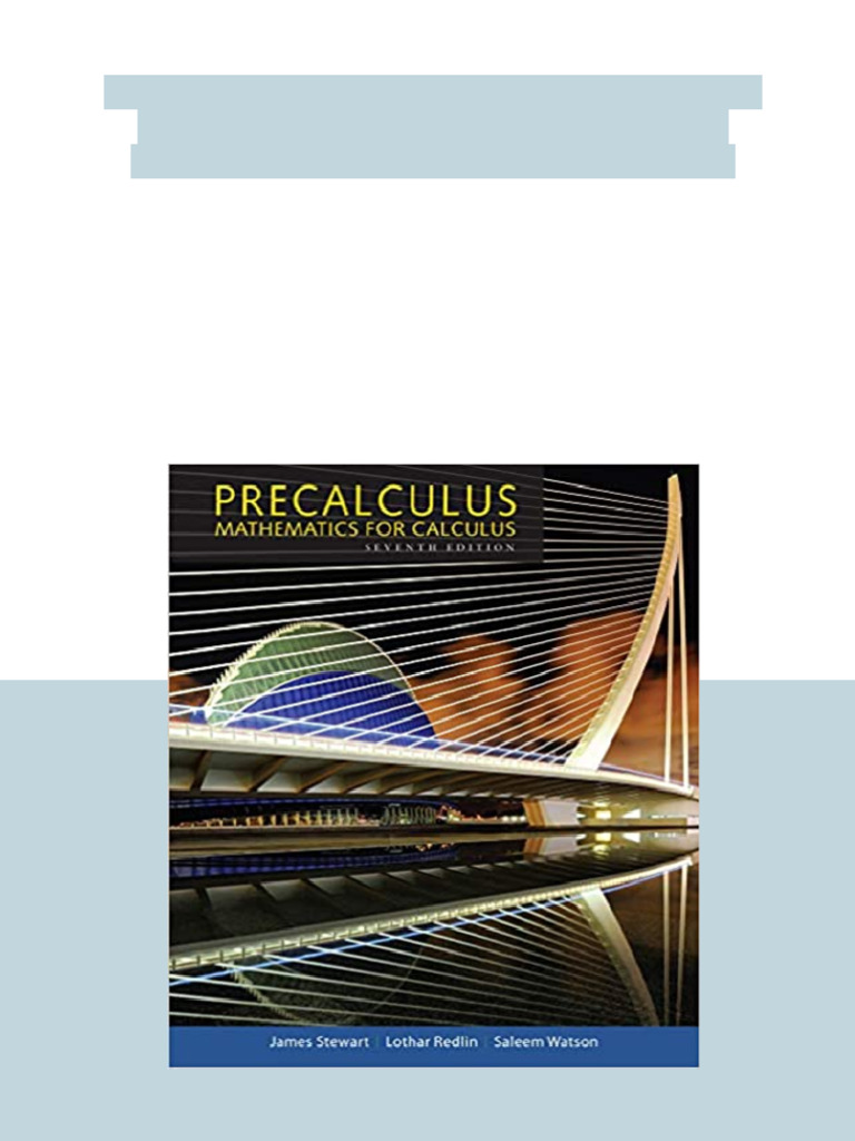 Solution Manual For Precalculus Mathematics For Calculus 7th Edition ...