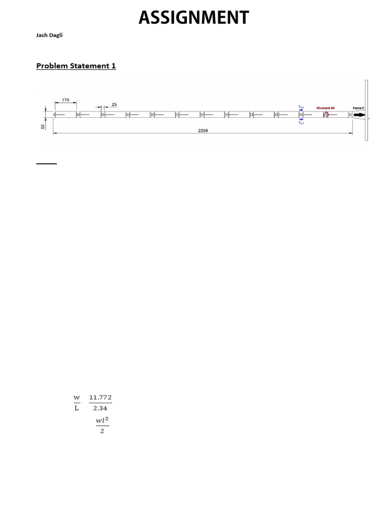Robotic Arm Design and Analysis Report | PDF | Torque | Force