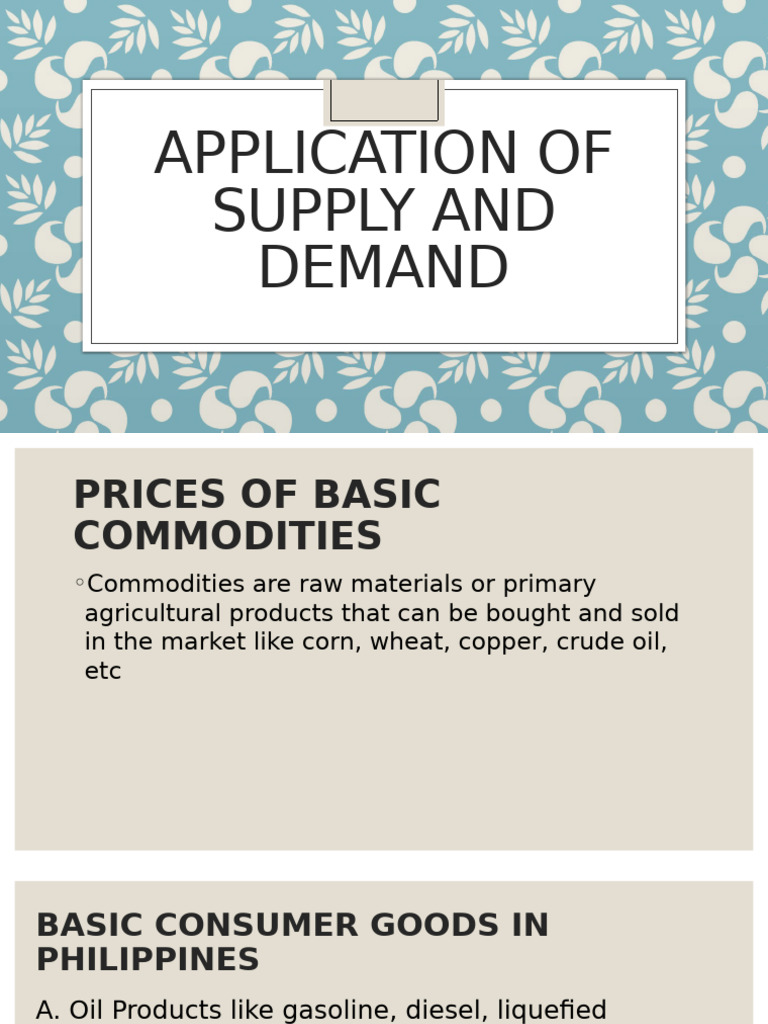 Supply and Demand Effects on Prices | PDF | Labour Economics | Employment
