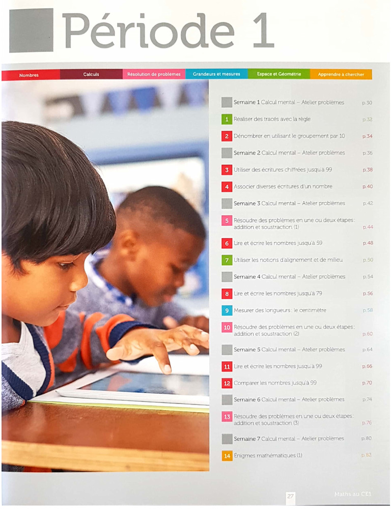 Maths Au CE1 Période 1.pdf Version 1 | PDF