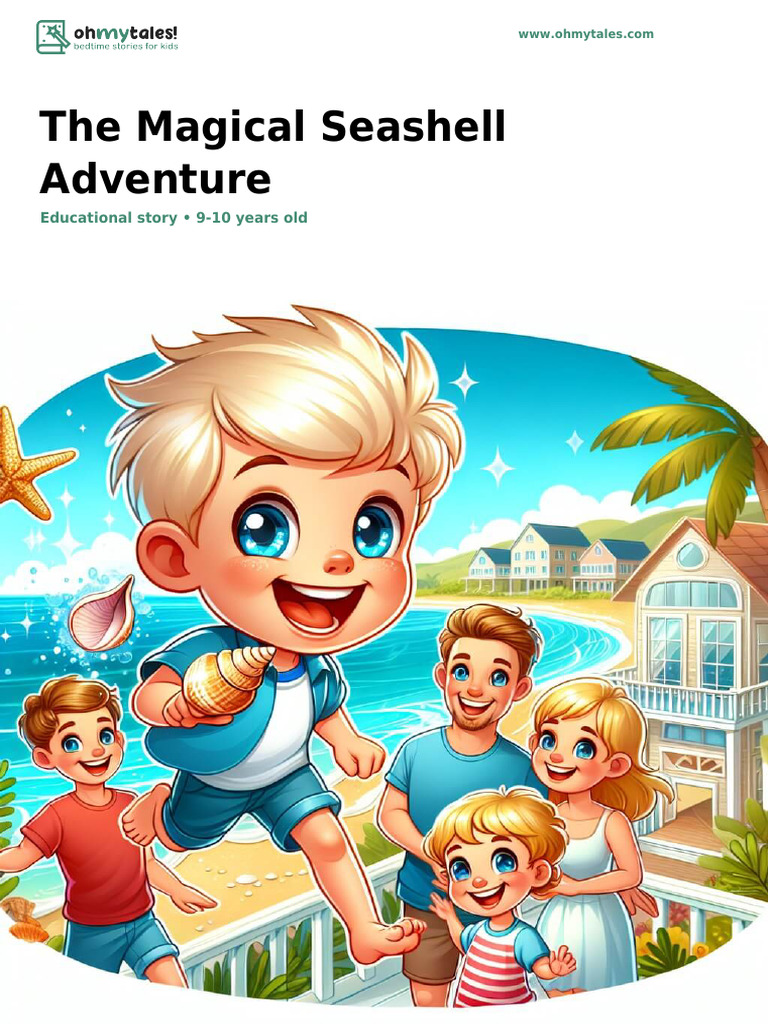 Magical Seashell Adventure for Kids | PDF | Sea | Marine Biology
