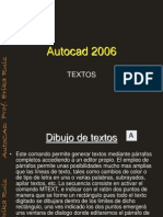 AUTOCAD 8 - Textos