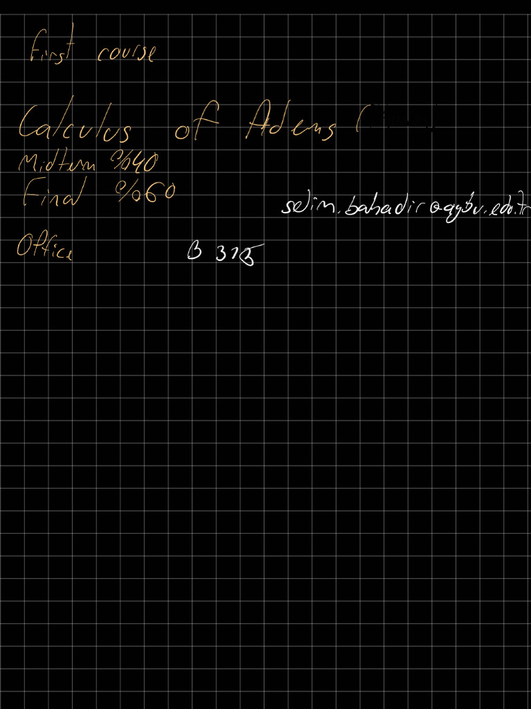 Calculus Note - 250929 - 231048 | PDF