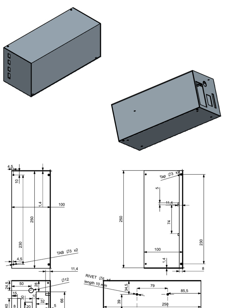 L Piece Box | PDF