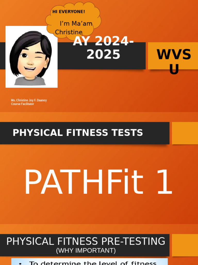 Physical Fitness Testing Guide 2024 | PDF | Body Mass Index | Human ...