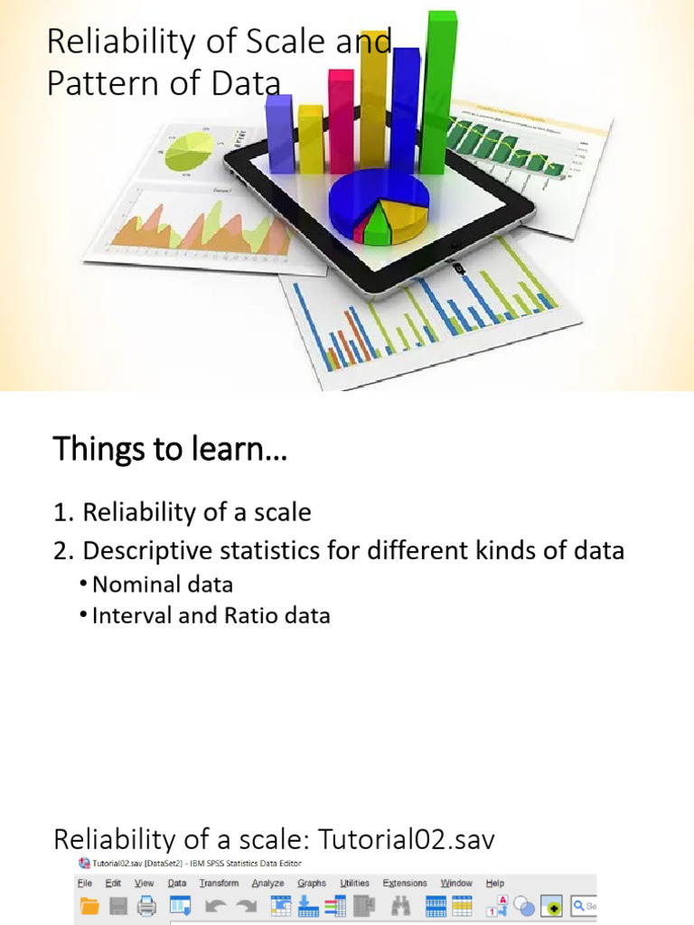 Scale Reliability and Data Patterns | PDF