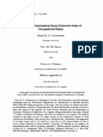 A Standard International Socio-Economic Index of Occupatioanl Status