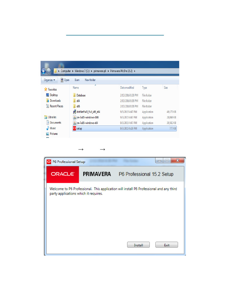 Primavera P6 v15.2 Setup Guide | PDF