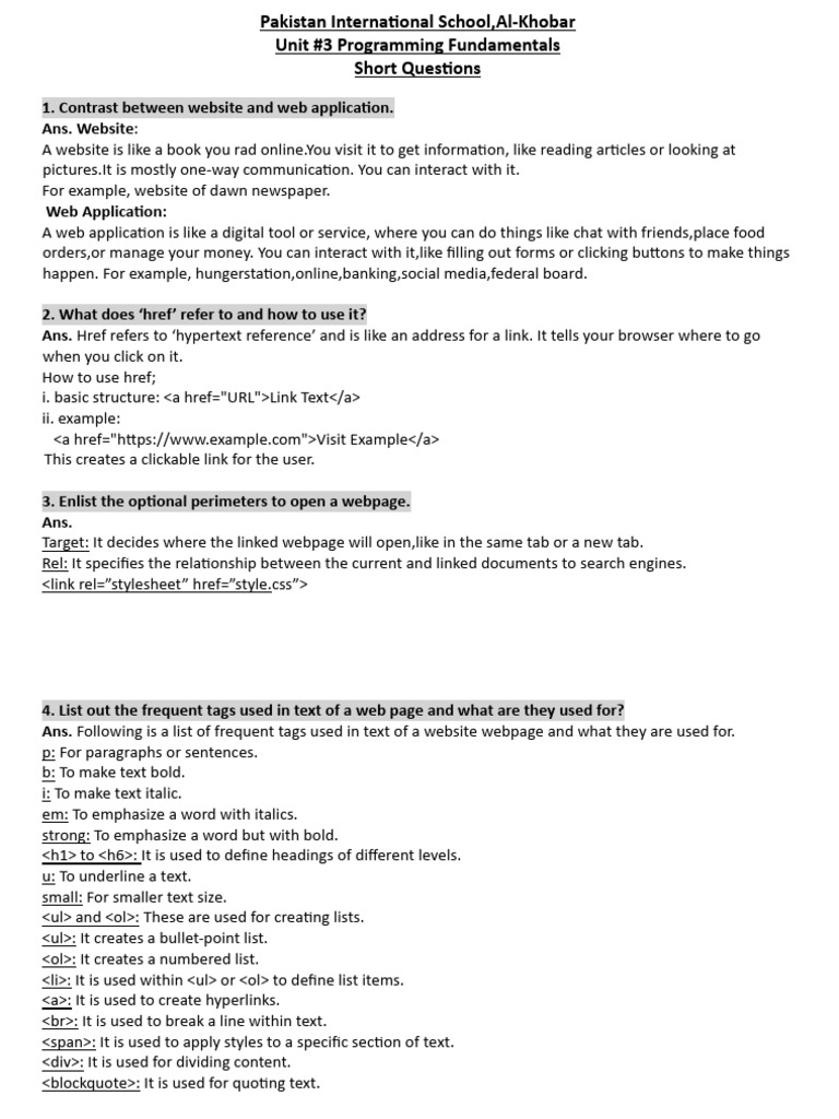 Web Development Basics: HTML & CSS Guide | PDF | Document Object Model ...